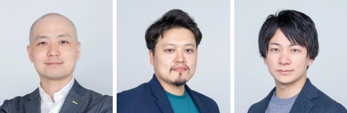 株式会社アルファドライブ 代表取締役社長 兼 CEO 麻生 要一　取締役 兼 グループ執行役員 COO 古川 央士　グループ執行役員 （アクセラレーション戦略推進） 加藤 隼